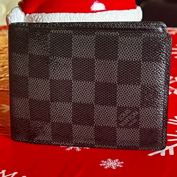 LOUIS VUITTON DAMIER GRAPHITE BIFOLD WALLET - Picture 1 of 11